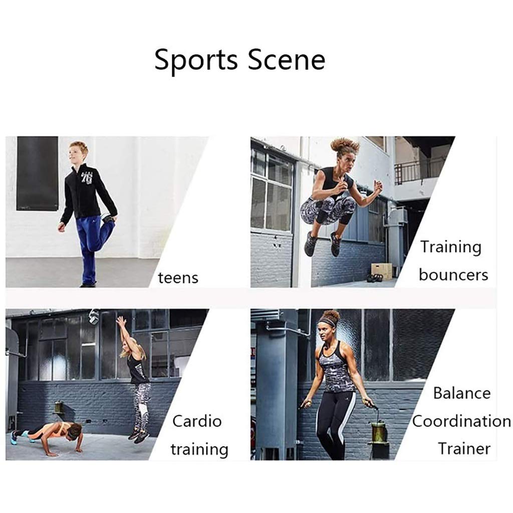 ZSH Athletics Gear Pro - Corda per saltare in palestra, per allenamento di boxe, perdita di peso, allenamento professionale, cardio resistenza, fitness