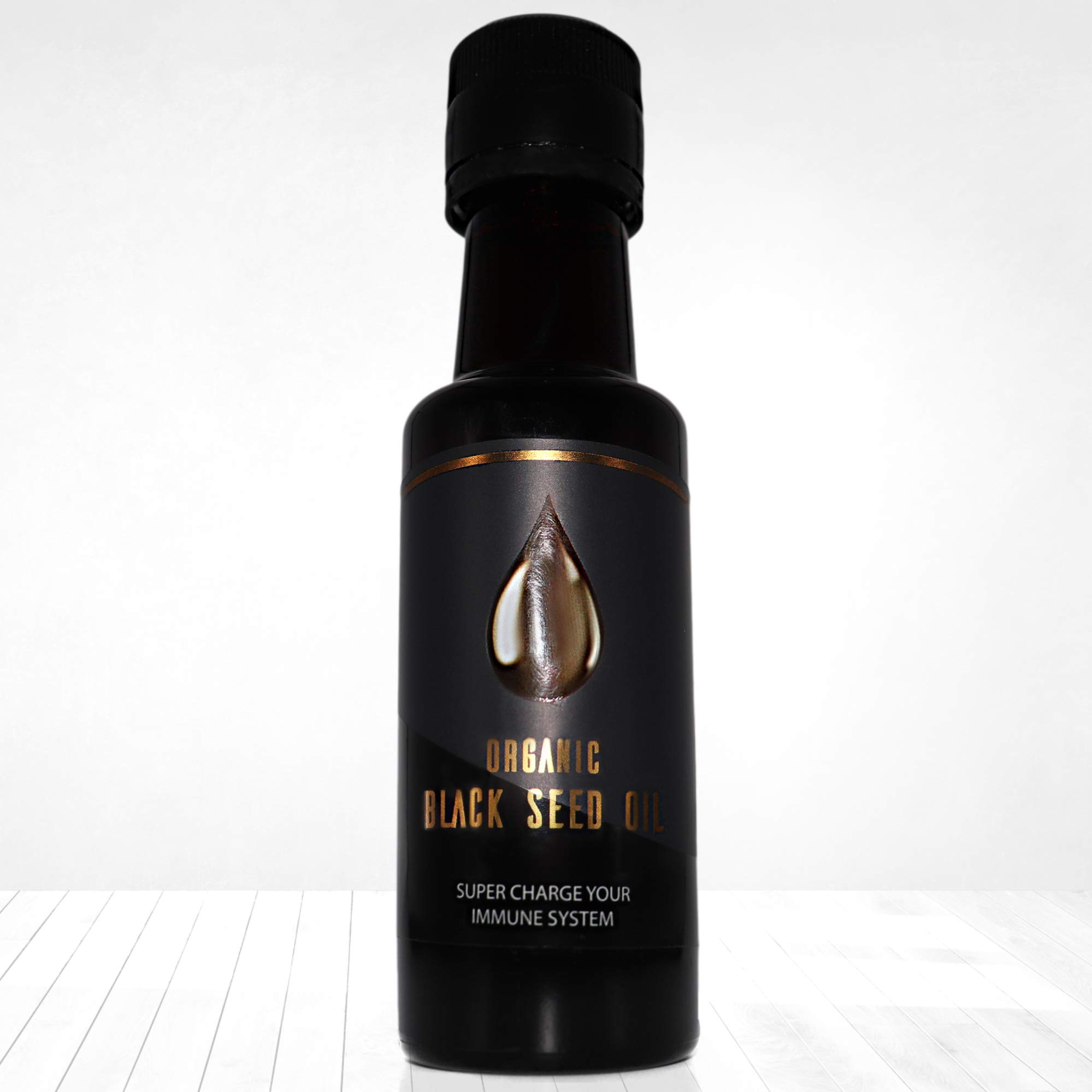 Sunnah Trends® Black Seed Oil - 100% Pure & High Strength - Full Spectrum Virgin Cold Pressed (> 3% Thymoquinone) - 100ml