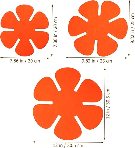 Miniatura 3 de UPKOCH Juego de 12 protectores para ollas y sartenes, 3 separadores de ollas de diferentes tamaños, almohadillas para apilar, separadores de