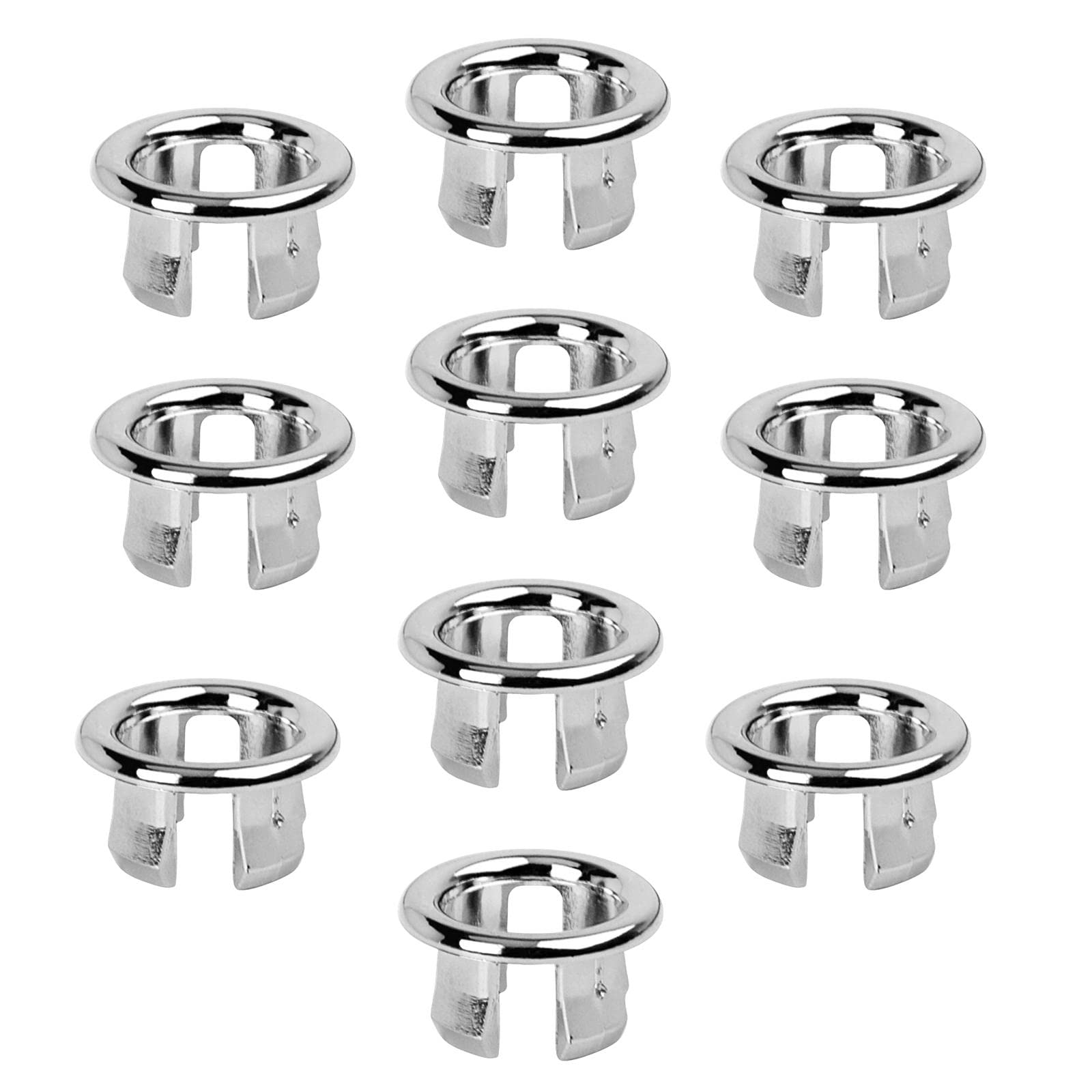 CALANDIS® 10Pcs Sink Overflow Cap Overflow Cover Vanity Sink Overflow Cap for Kitchen Hollow | The Sink Overflow Cap is Made of Abs | 10 Sink Overflow Trim Rings (B0CCPCL2D5) Amazon Price History, Amazon Price Tracker