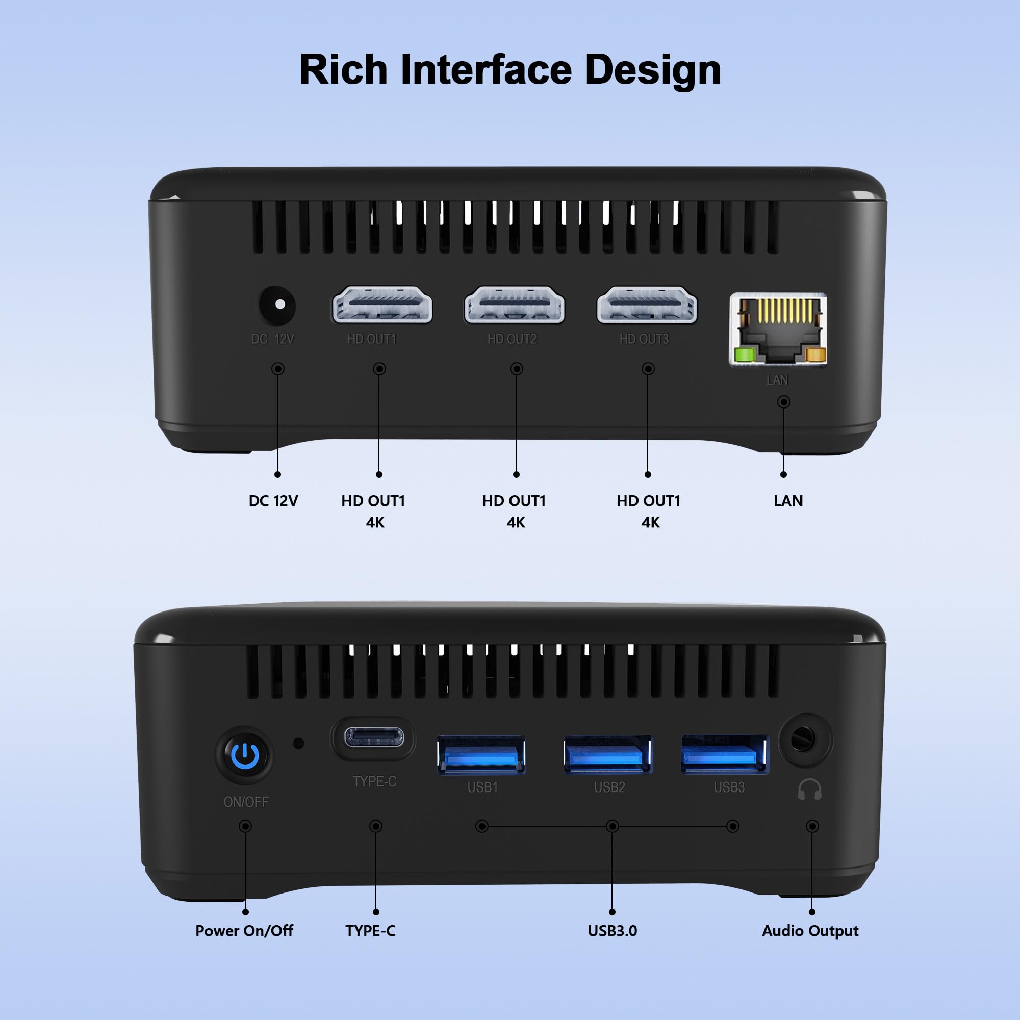 Amazon.com: TUREWELL HSI-95 Mini PC, Intel Alder Lake N95 (Up to