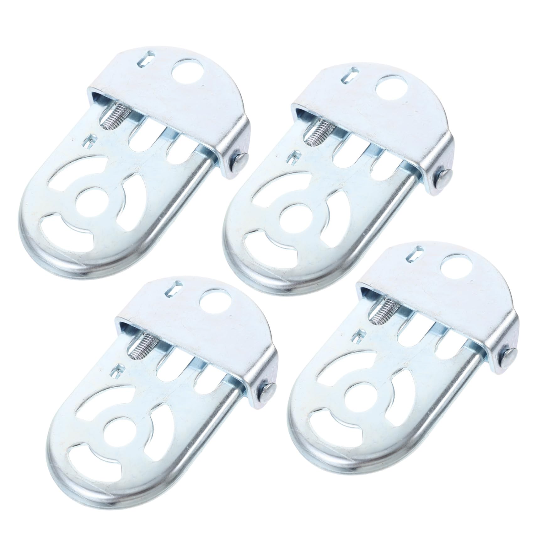 COSMEVIVI 2pairs Foldable Bike Rear Foot Pegs Metal Cycling Footrests for Comfort Suitable for Bicycles Mountain Easy Installation and Space-saving Design