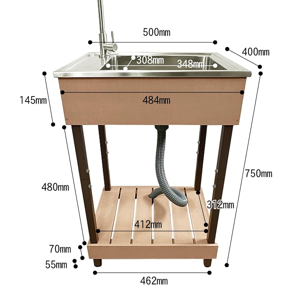 夏　ガーデンシンク　40×50 Amazon.co.jp: アイガーデン(igarden) 屋外 ガーデンシンク