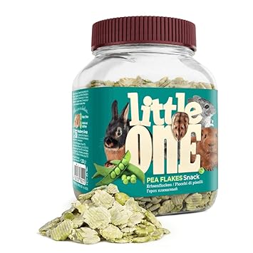 Little One Snack Pea Flakes for Small Animals, 230 GMS ..
