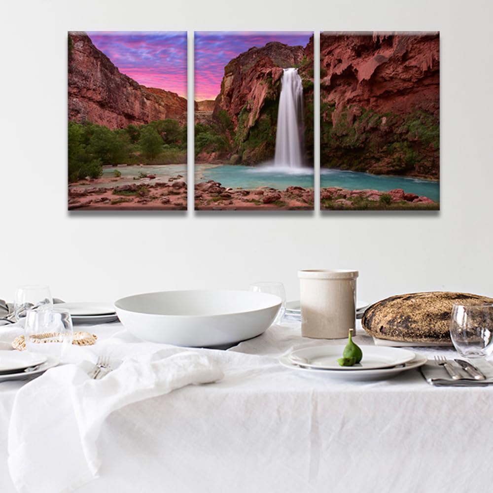 Amazon.com: Supai Village Havasupai Wall Art Havasu Falls Canvas
