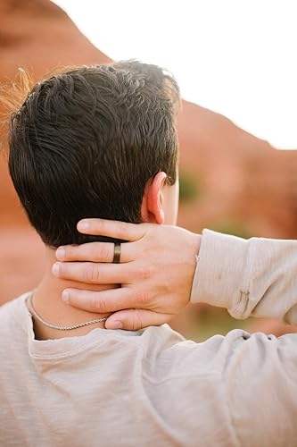 Miniatura 2 de Enso Rings - Anillo de silicona Classic Elements con elementos preciosos cómodo, transpirable y seguro.