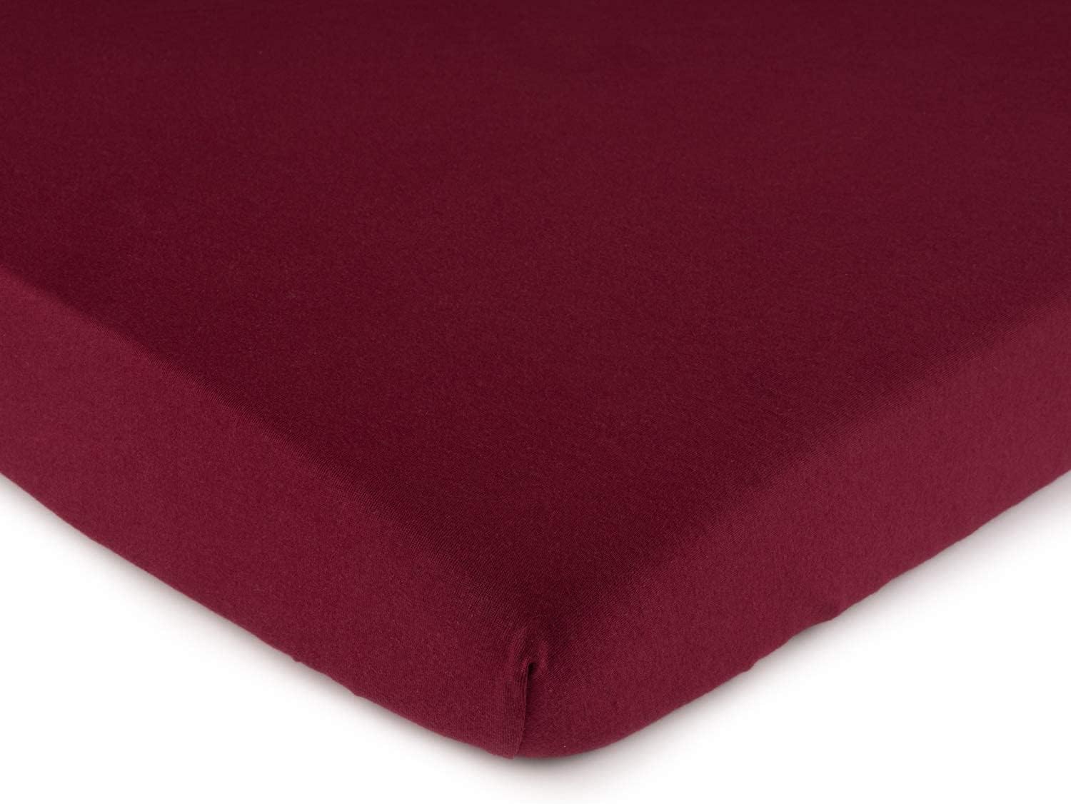 Extra Deep Fitted Mini Crib Sheet – 100% Cotton, 24x38 Inches, Dark Grey, Made In USA