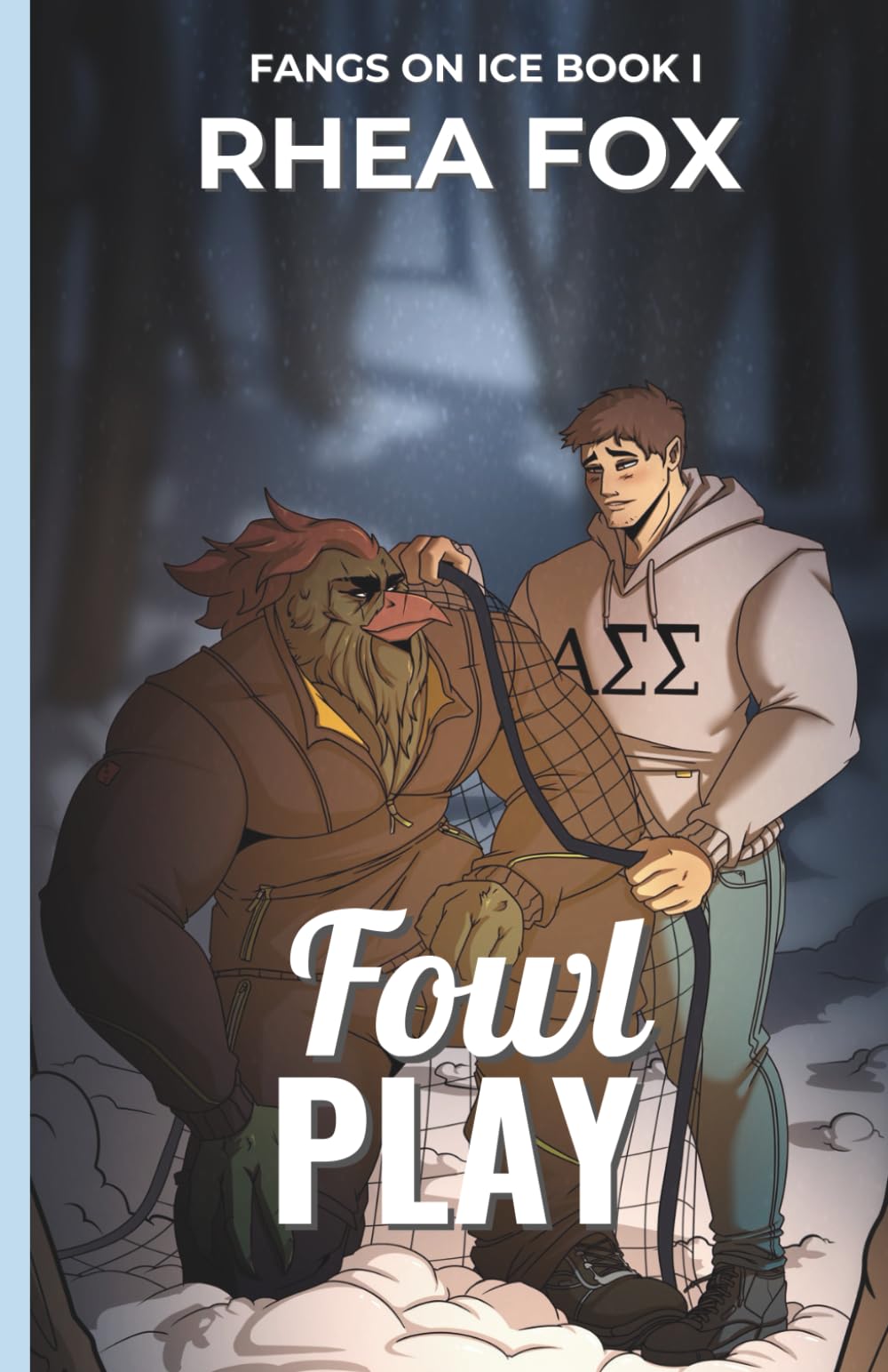 Fowl Play: A MM Hockey Monster Romance (Fangs on Ice Book 1)