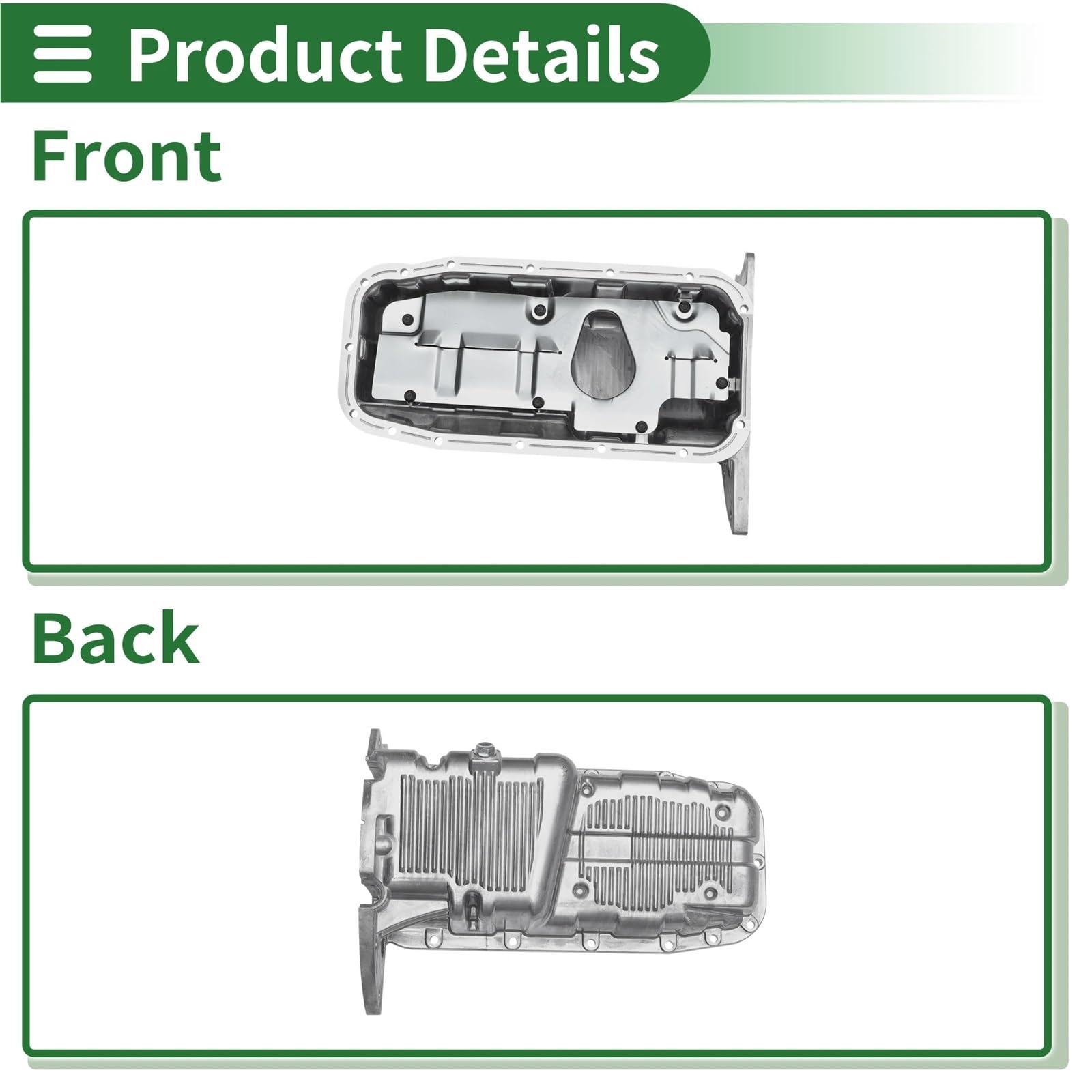 Coppa dell'olio‌ Per Chevrolet Aveo 04-08 Aluminum