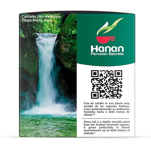 Miniatura 6 de Hanan Peruvian Secrets Cola De Caballo té de hierbas  Cola de caballo 100 natural  25 bolsas de té  Soporta naturalmente las funciones normales de