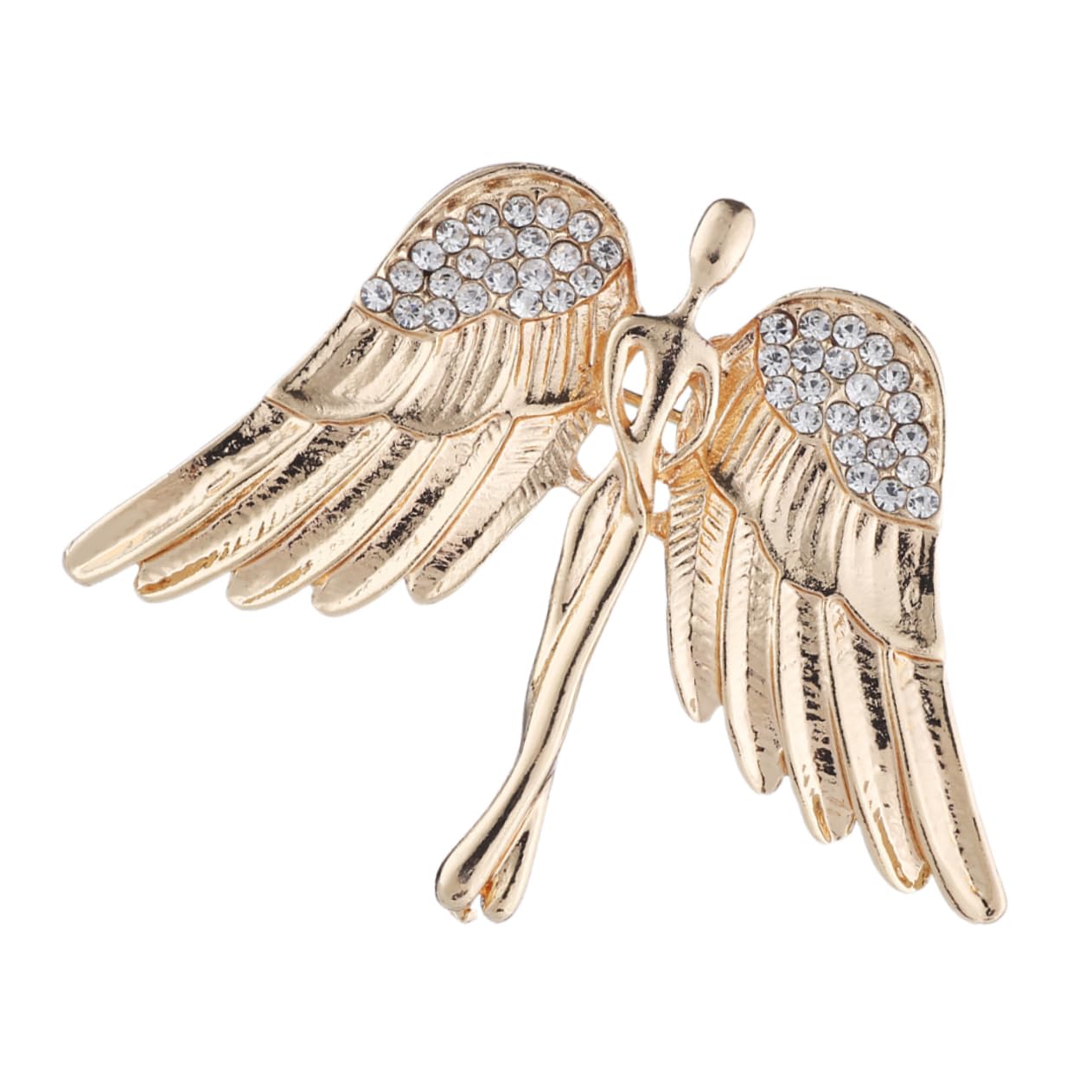 Broche de Metal para Solapa de Ropa de Mujer, Estilo estético, para Sombrero o Chal, aleación de Zinc Dorado.