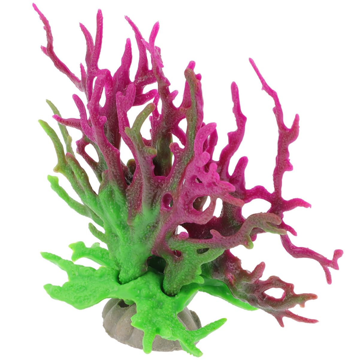 Yardwe 4piezas Decoración De Acuario Coral Artificial Elegante y Accesorio De Pecera De Resina para Naturales Acuarios