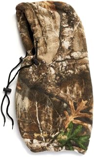 Hot Shot Men’s Camo Challenger 4-in-1 Hood – Realtree Edge Hunting Facemask/Balaclava/Gaiter