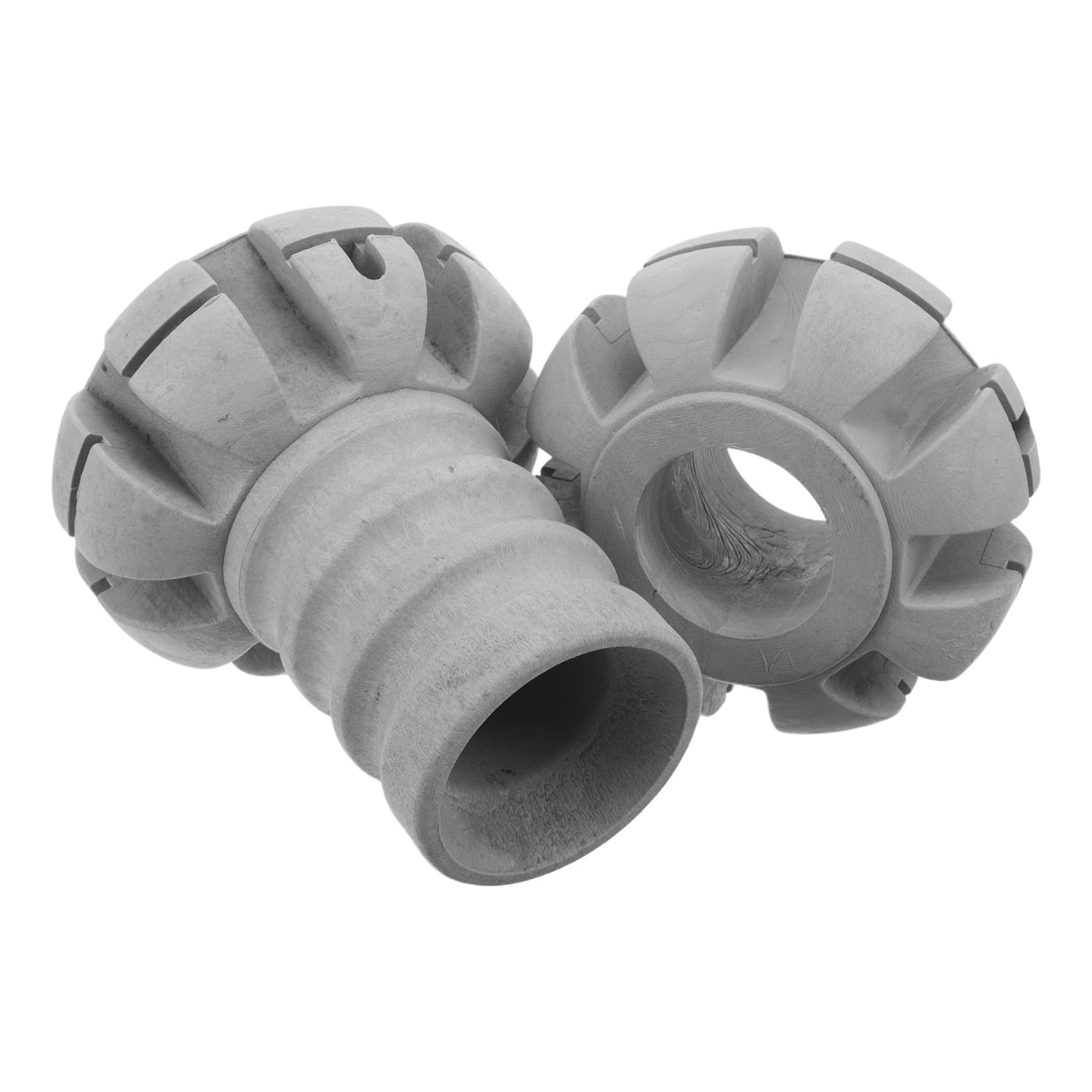 Pied de parasol extérieur en plastique gris pour le jardin