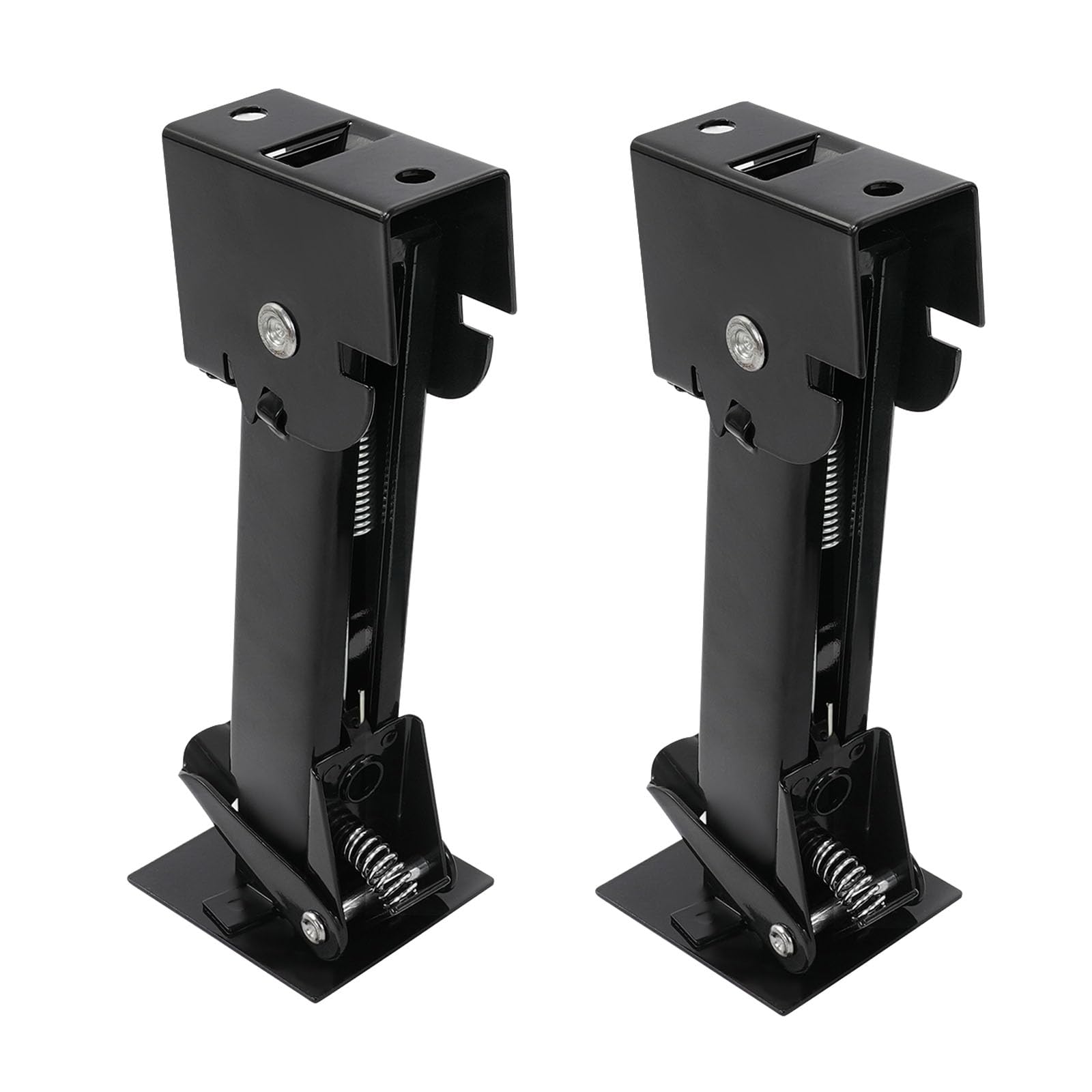 Estabilizador Jack, 2 unidades, estabilizador telescópico ajustable, soporte de remolque plegable telescópico, soporte de estabilización para autocaravanas, remolques, capacidad de carga de 362,87 kg