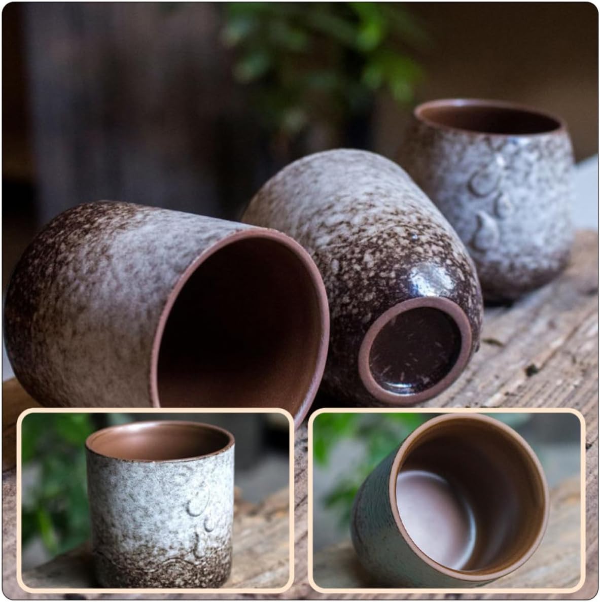 VALICLUD Japanese Style Ceramic Tea Cup for Home Serving, Gift Ready Mug