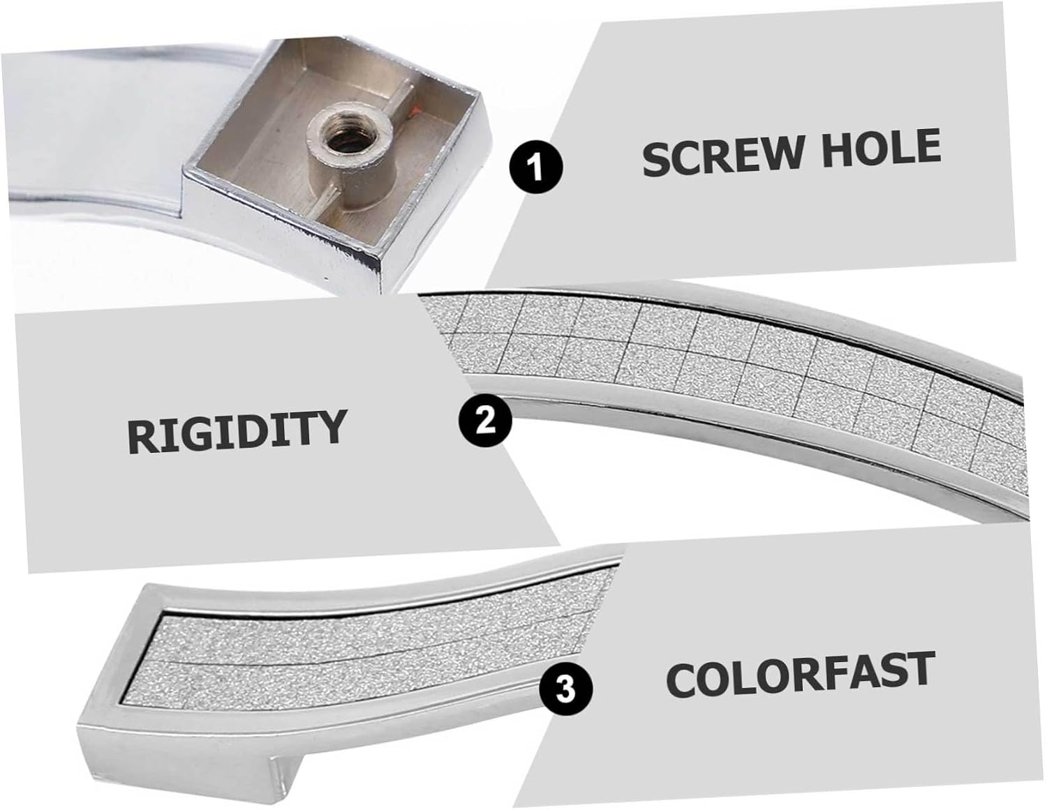 10pcs 128mm Alloy Drawer Handle Silver European Style