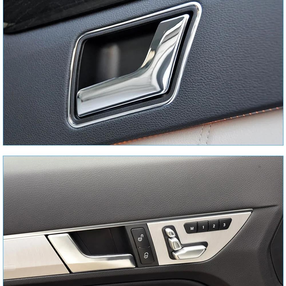 Maniglie Interne Per Portiere Aperte Per Benz X204 W204 GLK250 Classe C C180 C200 C300 GLK 2008-2015 Sinistra Destra(Matte Left)