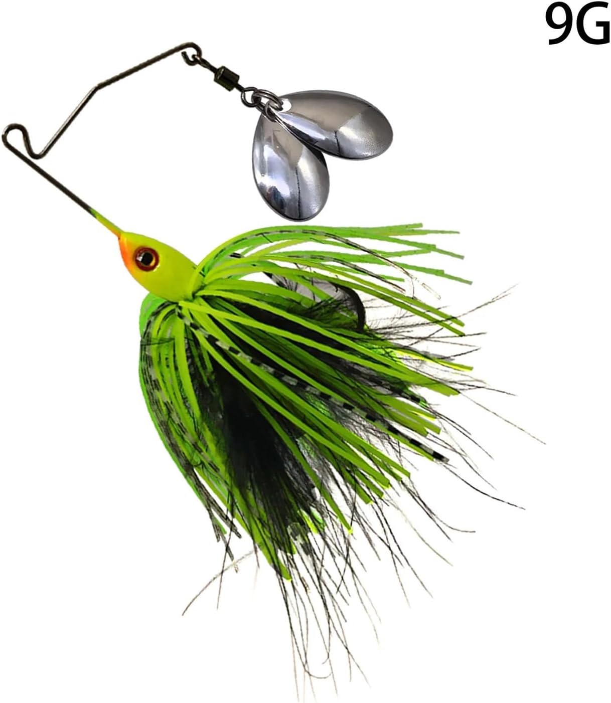 Spinner Baits 10pcs 7G/9G Spinner Bait Fishing Lure Chatter Blade Dancer Buzzbait Wobbler Chatterbait for Bass Pike for Fishing