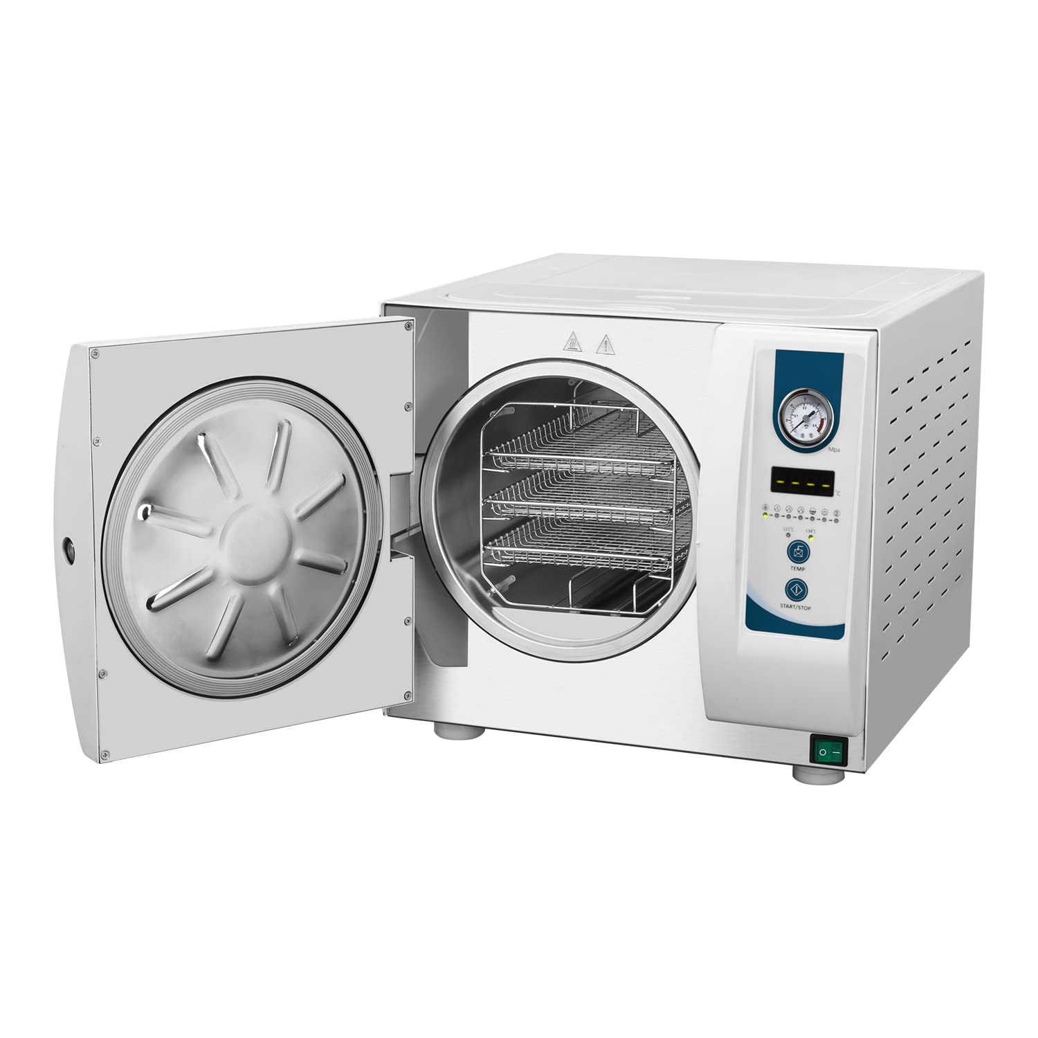 Autoclave 16LTop Class N Autoclave Sterilizer Equipments with Water Tank and 3 Trays