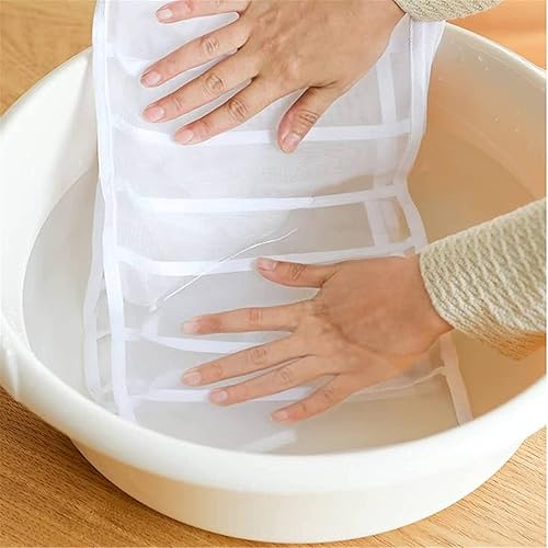 Miniatura 7 de TOKLYUIE Nueva caja de almacenamiento con compartimento para jeans, artefacto de almacenamiento para el hogar, ropa interior, calcetines,