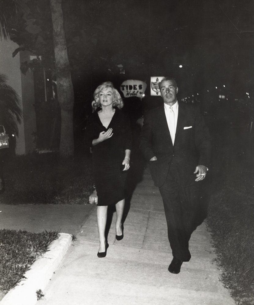 marilyn monroe y joe dimaggio en color