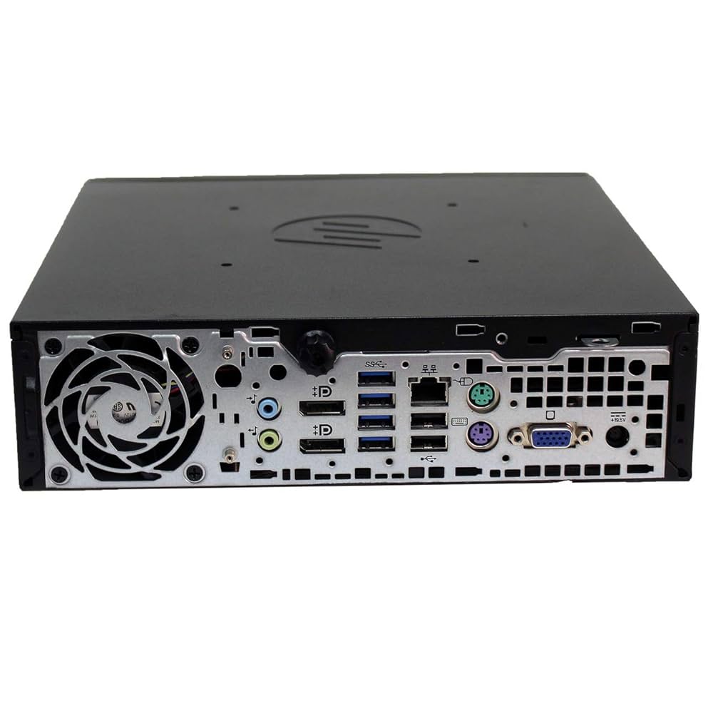 Renewed) HP Elitedesk Ultra Slim Mini PC - Intel Core i7