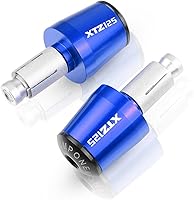 Vista 18 de Para Yamaha XTZ125 XTZ 125 XTZ-125 2003-2016 2004 2005 2006 2007 2008 Agarres de mano para manillar de motocicleta Tapones para manillar (color : 7)