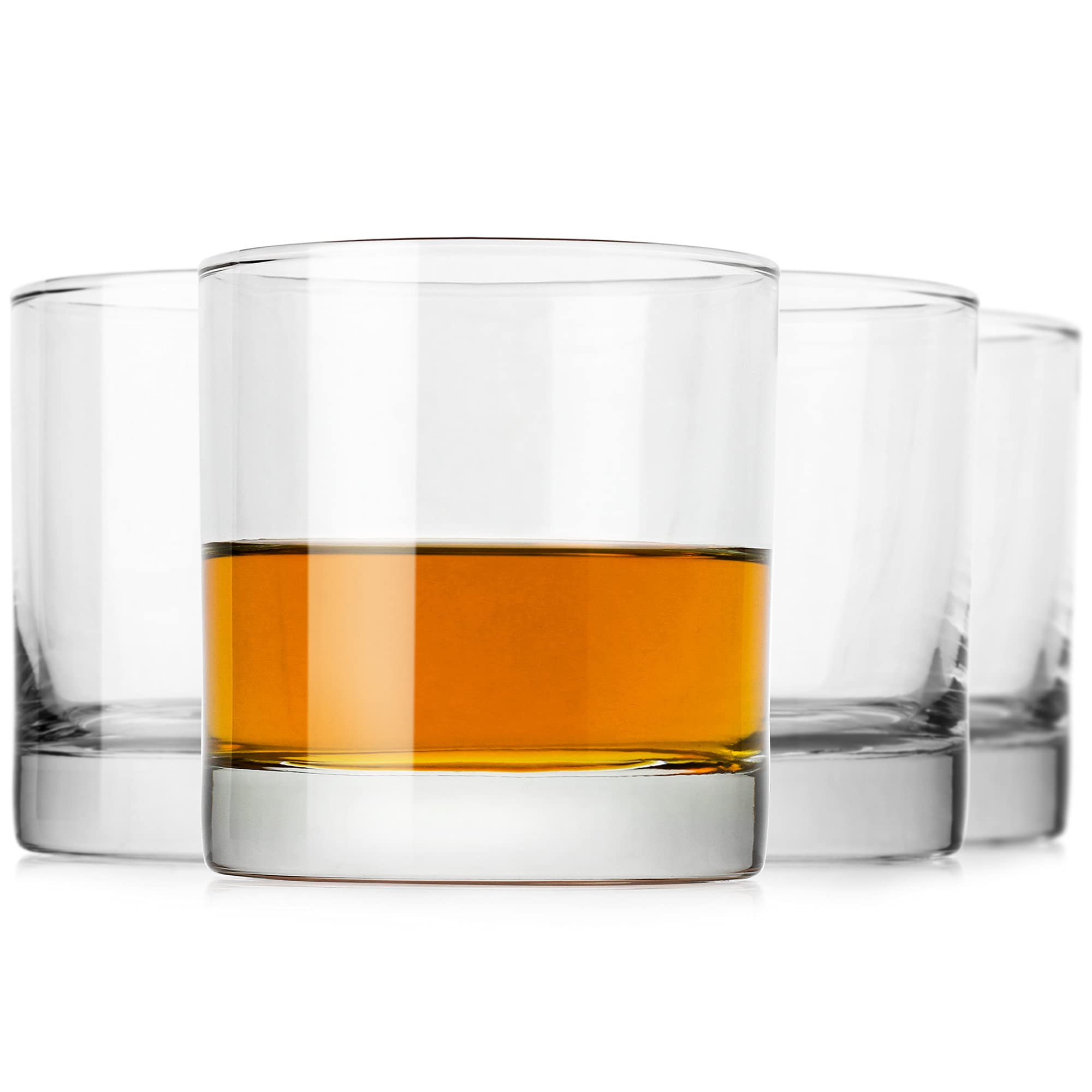 Buy LUXU Whiskey Glasses,Premium 11 OZ Scotch Glasses Set of 4,Old