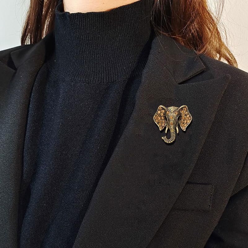 Image of Cute Animal Brooch Pins, Animal Theme Brooches Accessories for Clothes, Birthday Christmas Gift for Women