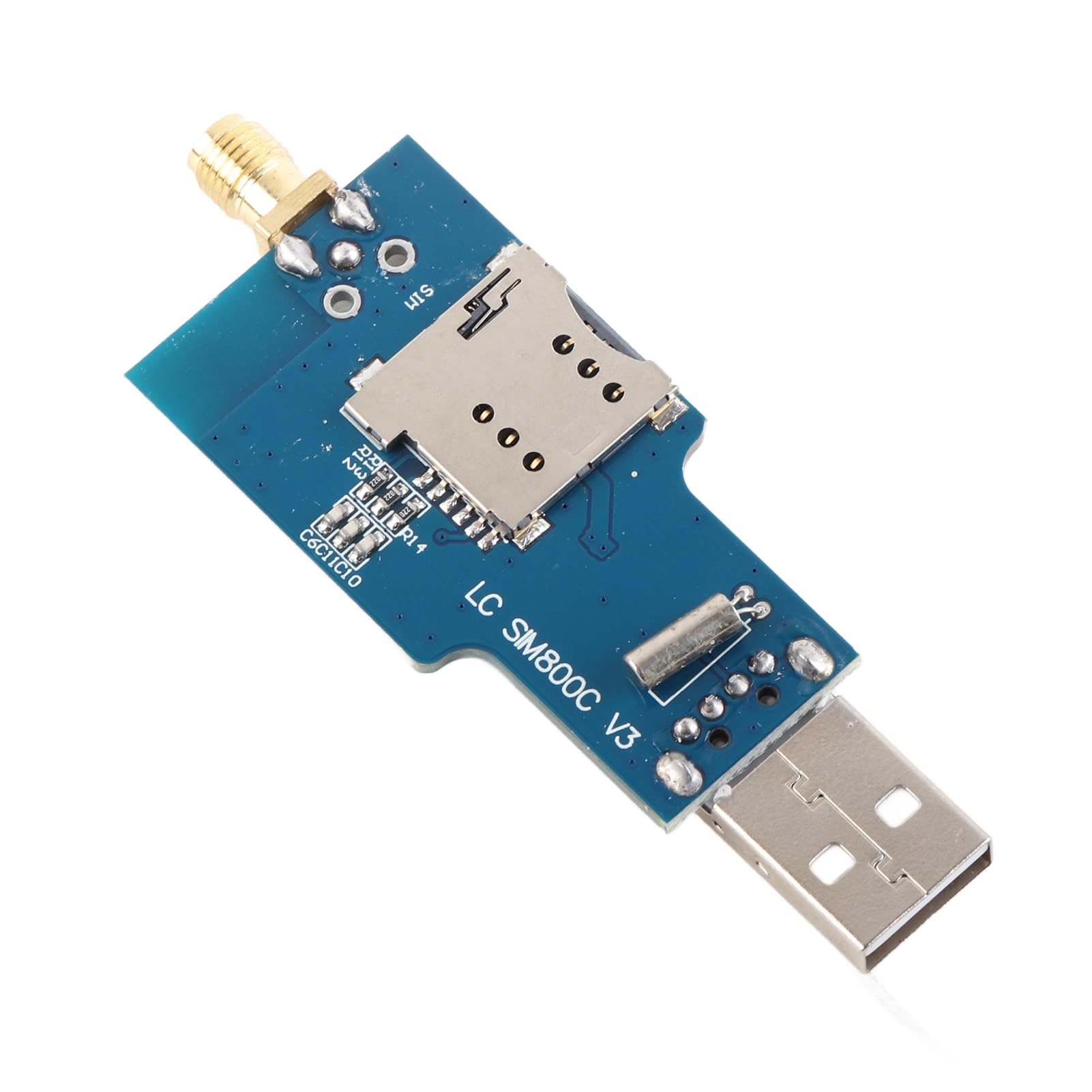 Modulo di Trasmissione USB a gsm/GPRS GPRS SIM800C 850/900/1800 / 1900MHz USB a gsm per l'invio