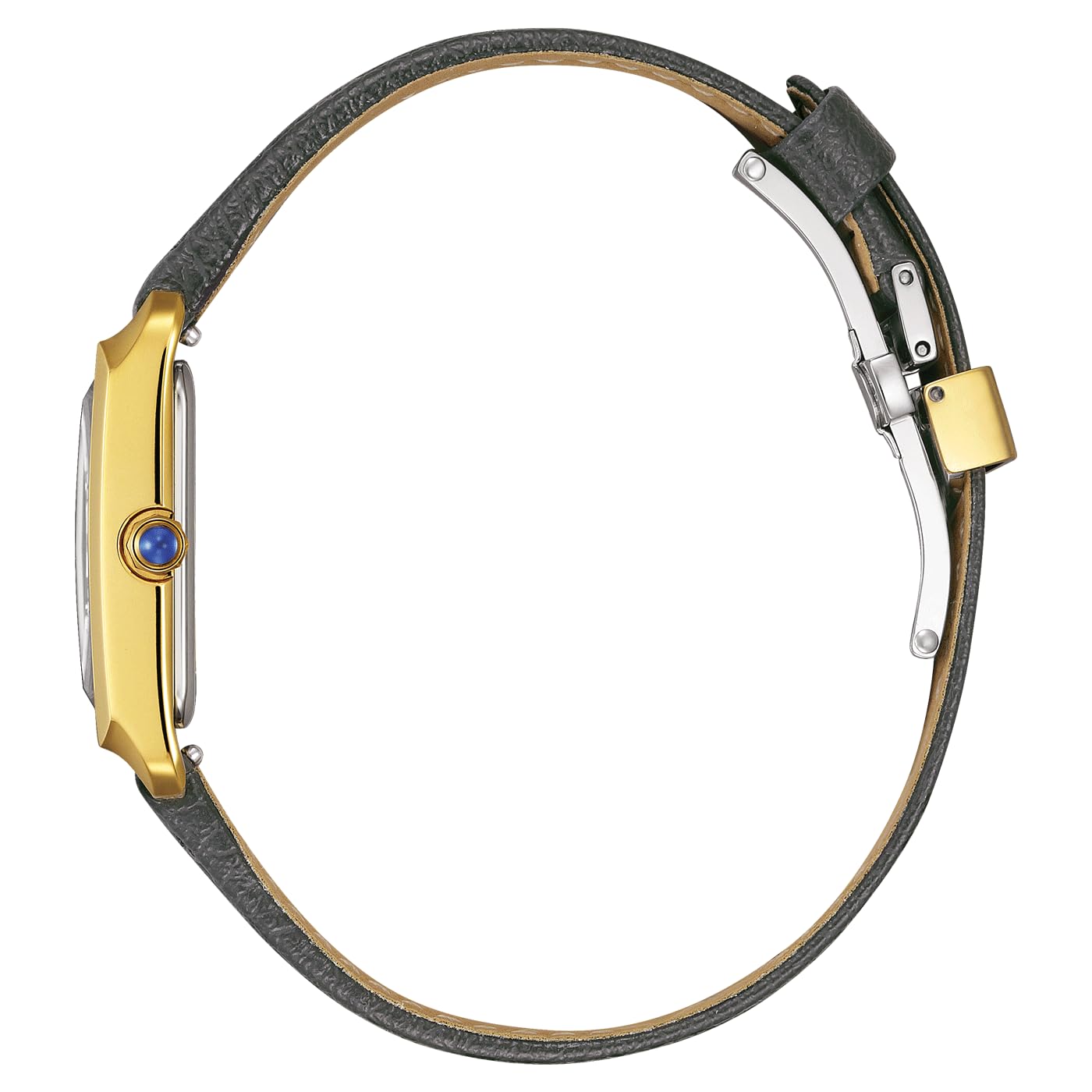 CITIZEN Zegarek damski z paskiem ze stali nierdzewnej Eco-Drive Solar cyfry rzymskie