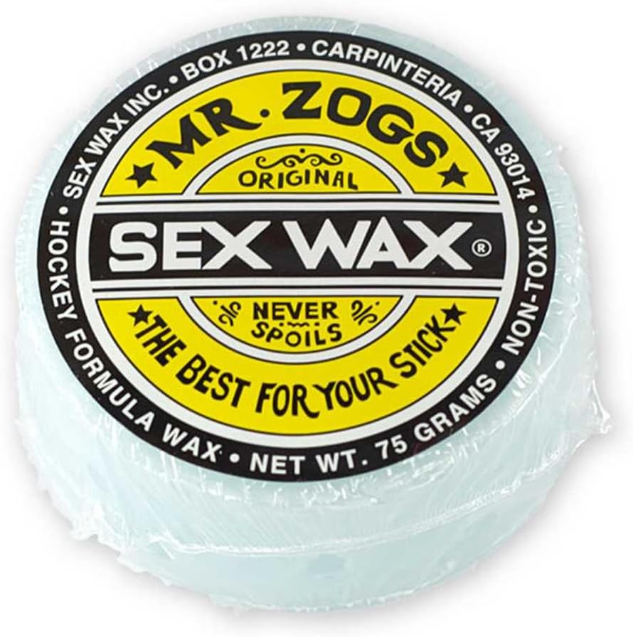 Mr Zogs Sexwax Hockey Stick Wax 1-X Yellow Label Formula, 4 Scents. MrZogsSW