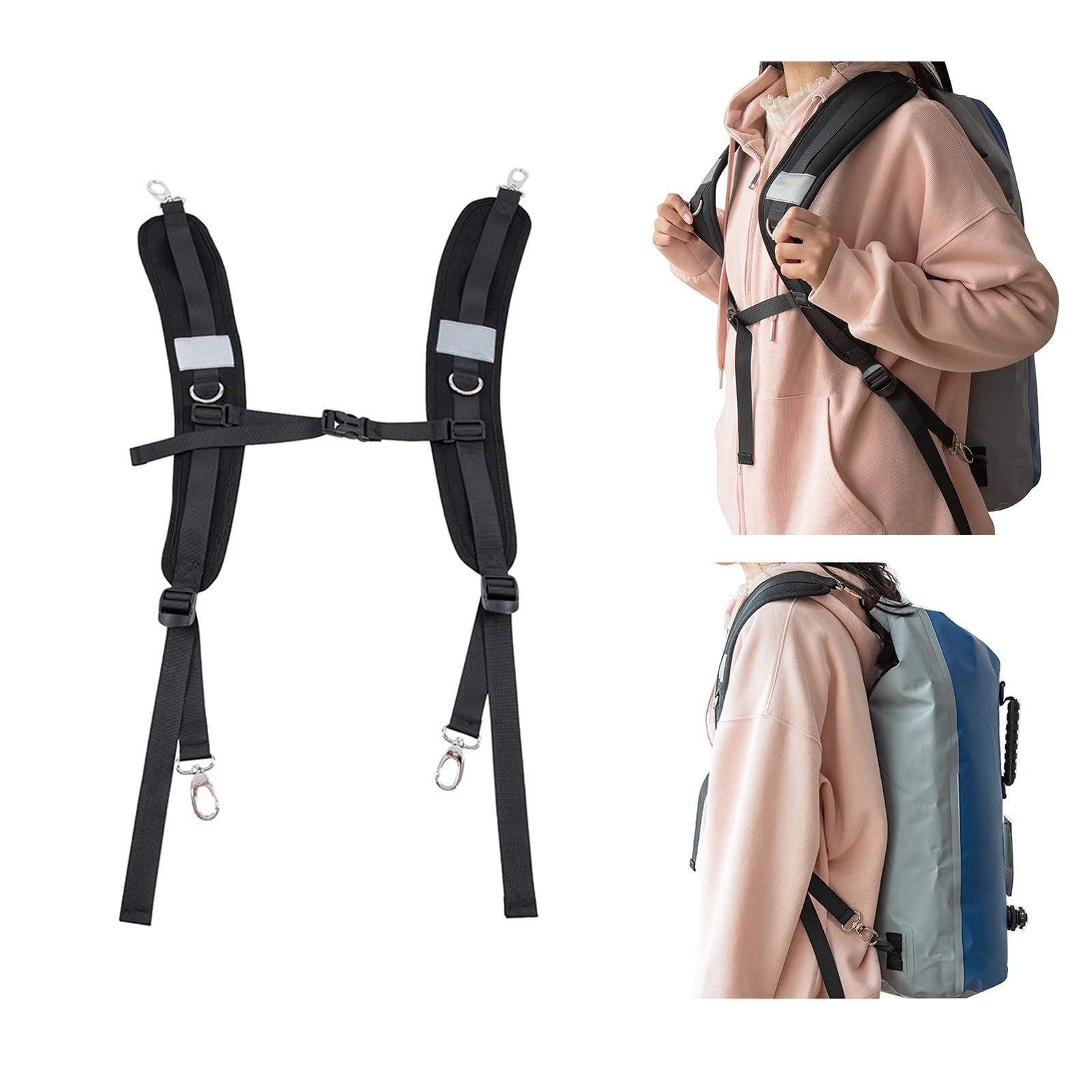 Amazon.co.jp: バックパックストラップ防水交換用ショルダー
