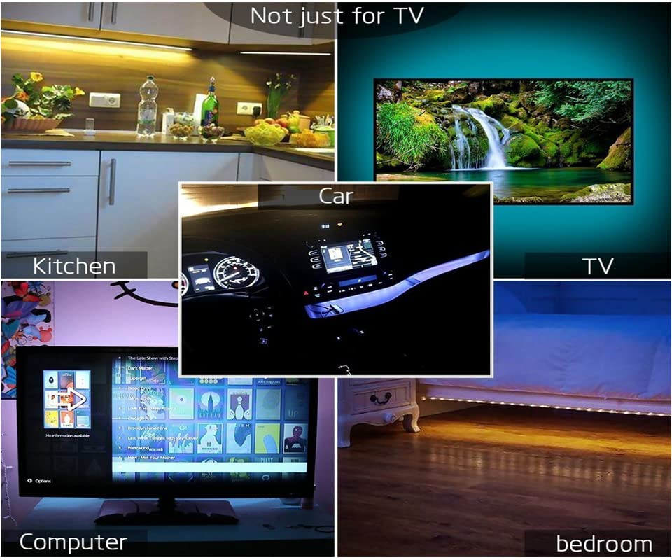 Tira LED USB 5V 5M Luz Blanca Cálida miniatura 6
