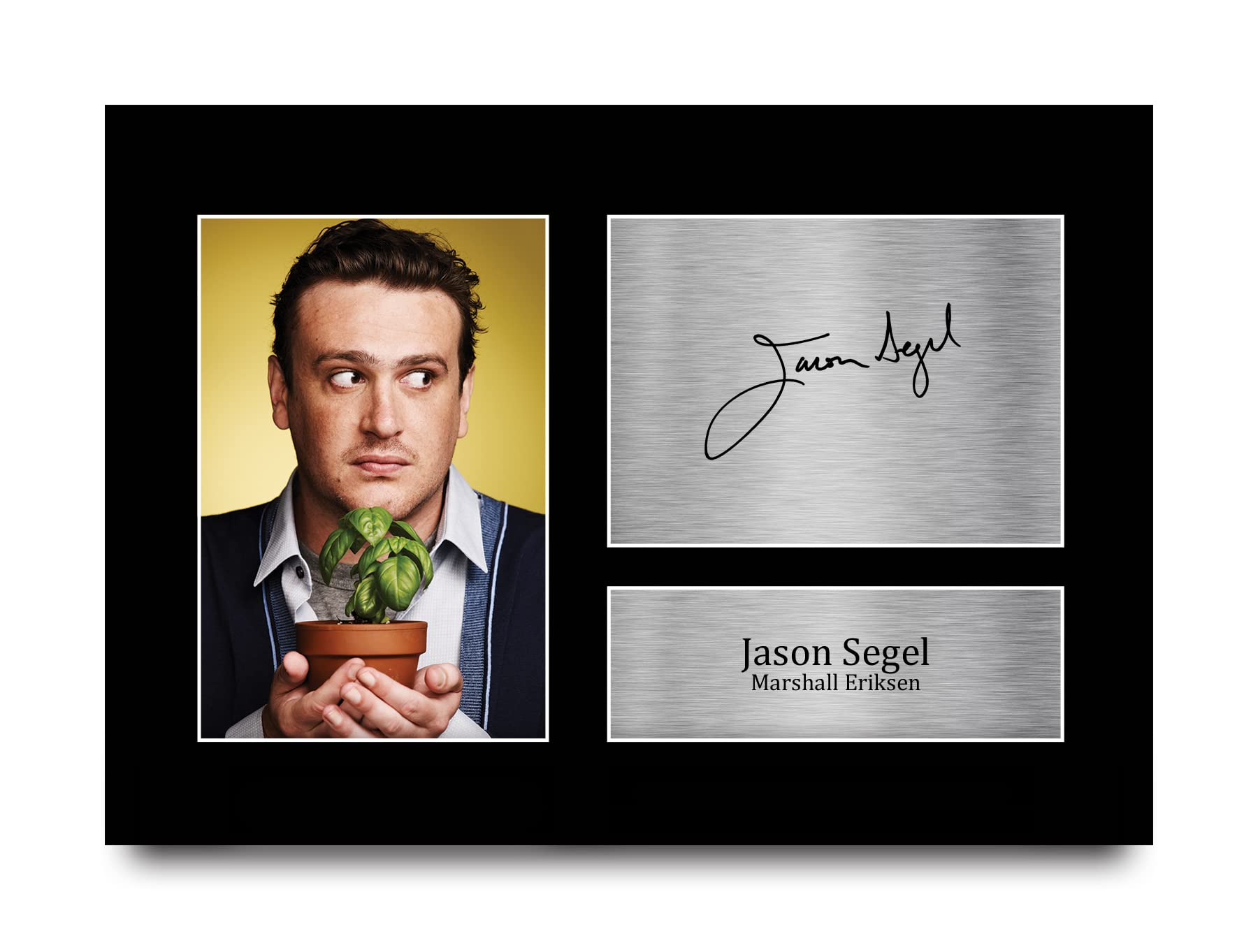 HWC Trading A4 Jason Segel How I Met Your Mother Gifts Printed Signed Autograph Picture for TV Show Fans