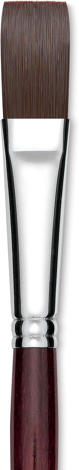 Utrecht Tuscan Synthetic Flat - Size 10, Long Handle