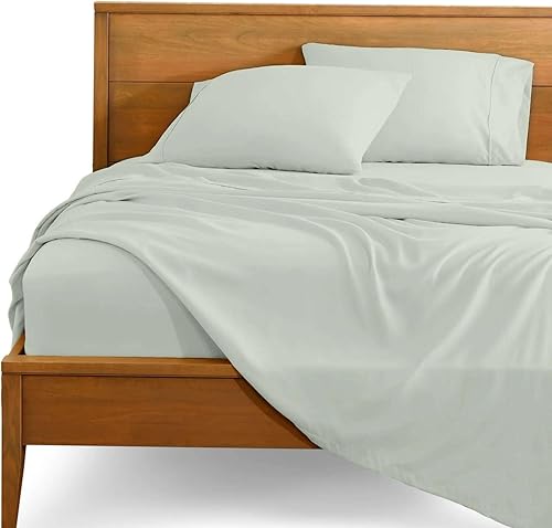 Miniatura 5 de Sábanas tamaño Queen de bolsillo extra profundo, juego de sábanas de algodón egipcio tamaño Queen, sábanas de algodón de 18 a 24 pulgadas de