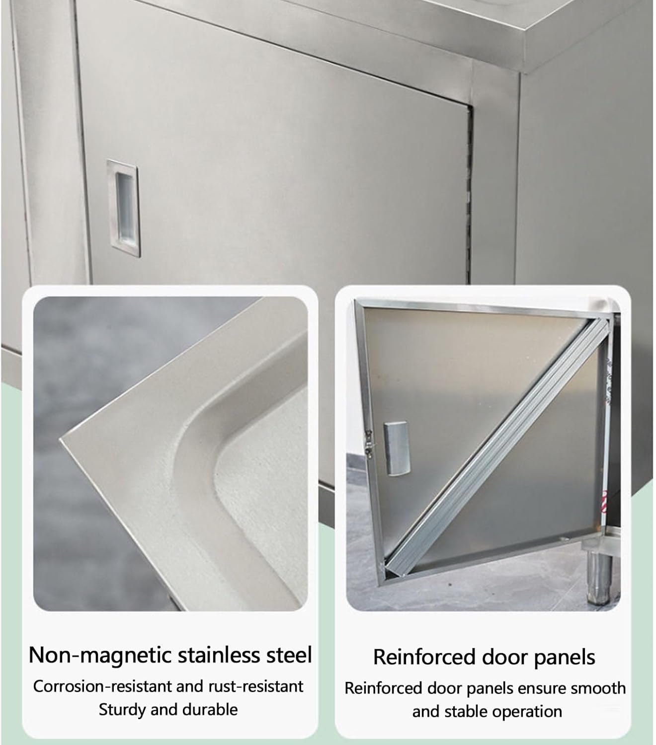 Freestanding Utility Sink with Drainer and Faucet for Kitchen, Laundry, and Garage Use