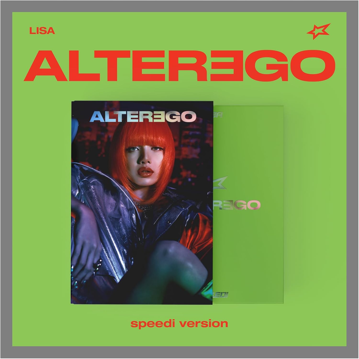 BLACKPINK LISA ALTER EGO 1st Album with Tracking Sealed (Speedi Version)