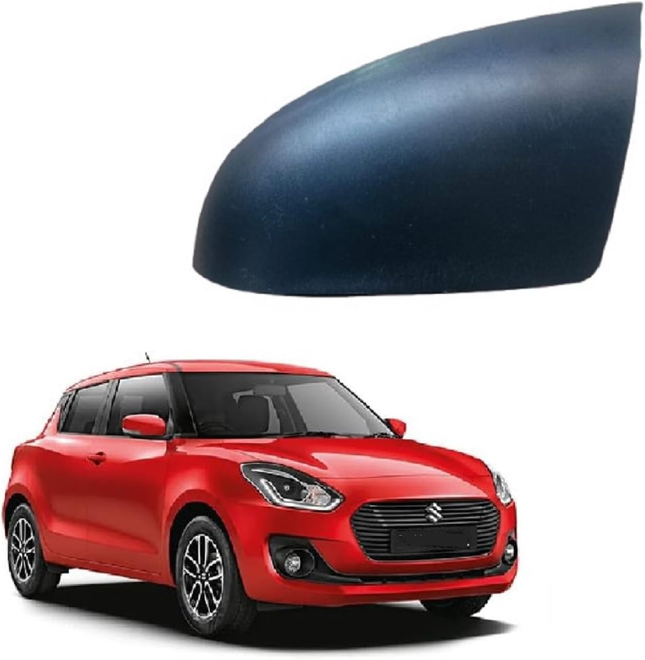 Side View Mirror Lower/Bottom Plate compatible with Maruti New Swift VXI/VDI/VDI/ZXI/ZDI Type 4 Model (Year 2018-2024) (RIGHT DRIVER SIDE)