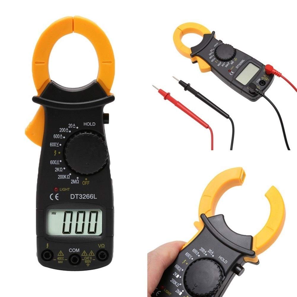 JF-XUAN Precise instrument DT3266L Digital Clamp Meter Multimeter Voltage Current Resistance Tester LS'D Tool Digital Multimeter