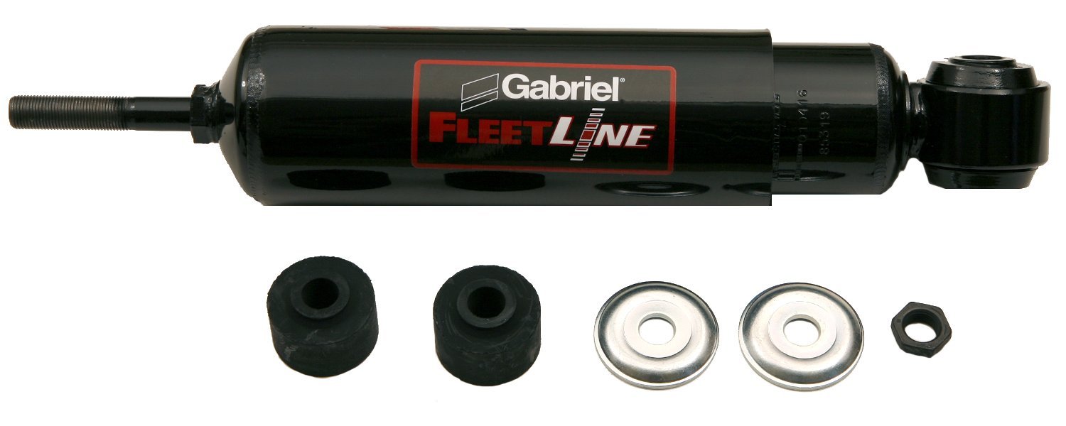 Gabriel 85319 FleetLine HD Truck Rear Shocks Fits 89-99 Freightliner FLA086, 94-02 FLB; 99 International; OEM# 681-326-0400, 16-13947-000, 1613947000, 6813260400, 680442, 680473