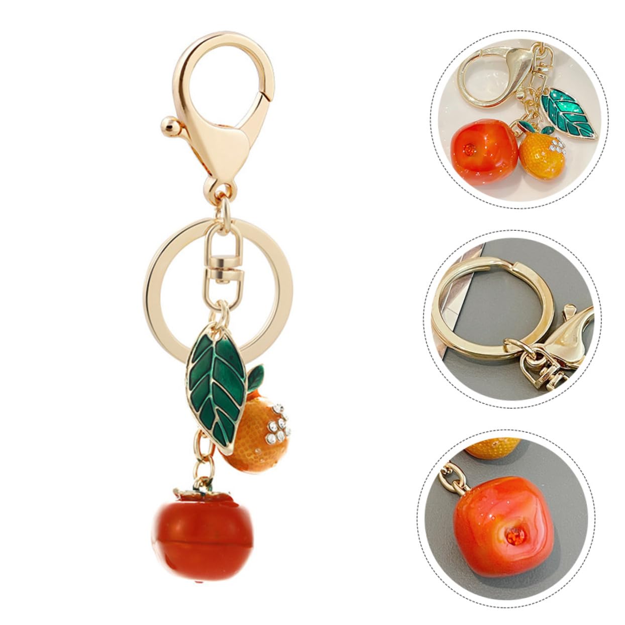 BESPORTBLE Colgante Decorativo de Único para Claves Pedrería y Accesorio Chic para Llaves