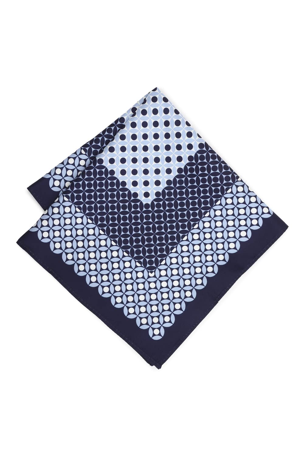 peter england Blue Pocket Square,Free Size-picture-38