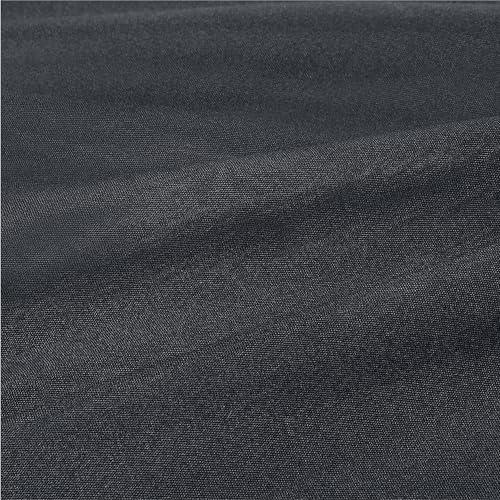 Miniatura 4 de Amazon Basics Servilletas De Tela Reutilizables Resistentes A Las Manchas Y Las Arrugas, Paquete De 12, 43 X 43 Cm, Color Negro