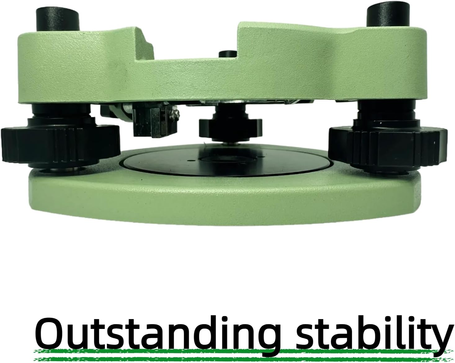 Tribrach Without Optical Plummet Compatible with Topcon Sokkia Total Station, Aluminum Tribrach Adapter, Green Survey Equipment Tribrach