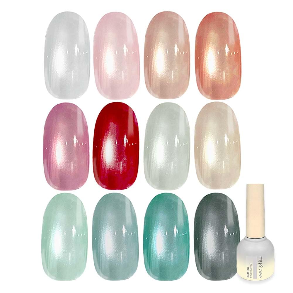 Amazon.co.jp: my&bee マイビー ほんちゃんマグ 全12色 8ml ジェル