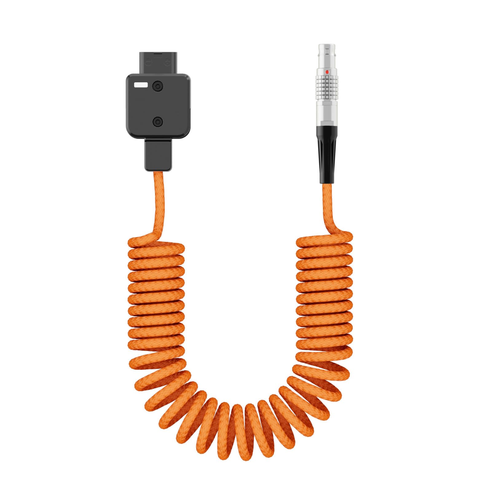 Cryfokt Cable D-Tap a Conexión Duradera de Alta Potencia para Red Transvideo Switronix 14.8V 150W Nylon Trenzado Portátil 1 Unidad