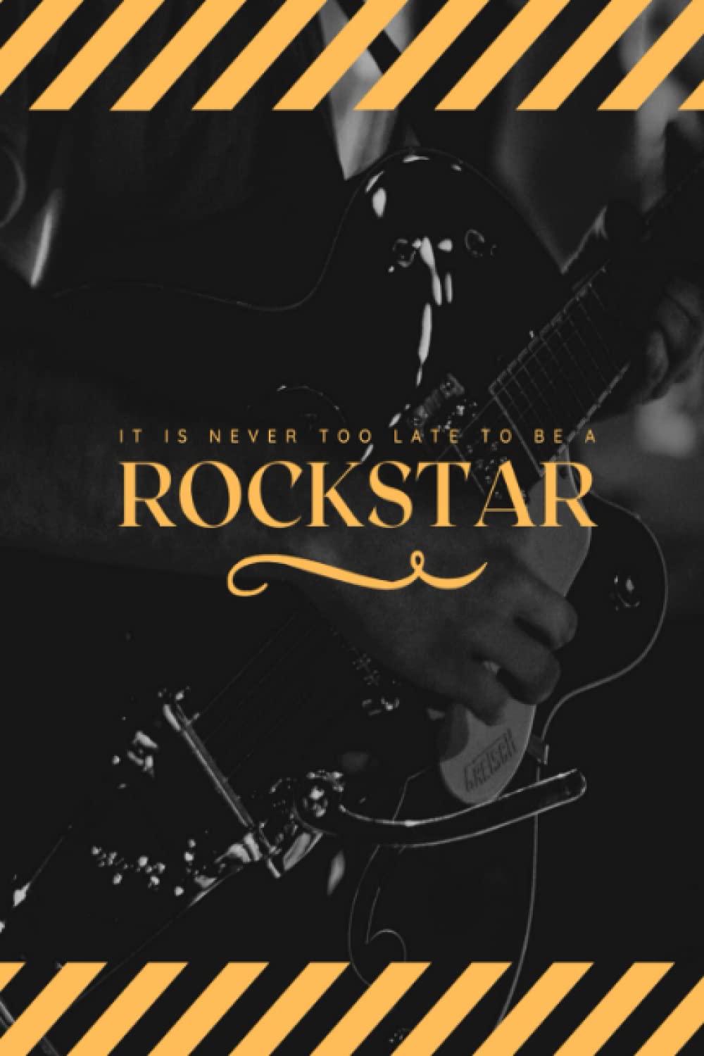 Notebook - Rockstar: 120 Ruled Pages - Lined Journal (6 x 9 inch / A5 / Half letter)